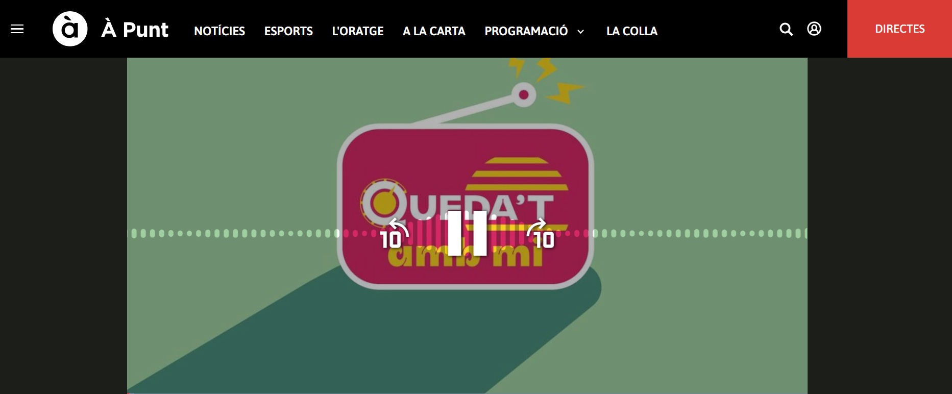 Entrevista a punt radio. Adrian Anton